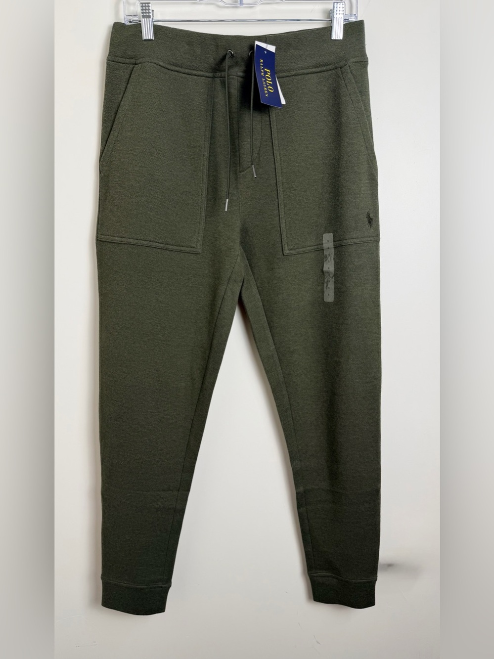 Polo Ralph Lauren Double Knit Mesh Jogger Pants Men’s S Green NWT $148